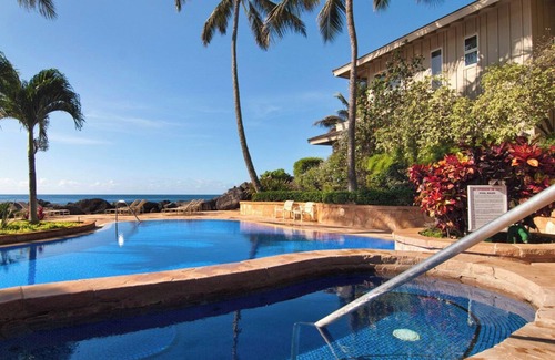 Poipu Condo | Oceanfront Bliss at Whalers Cove Resort - Rated 9.6/10!