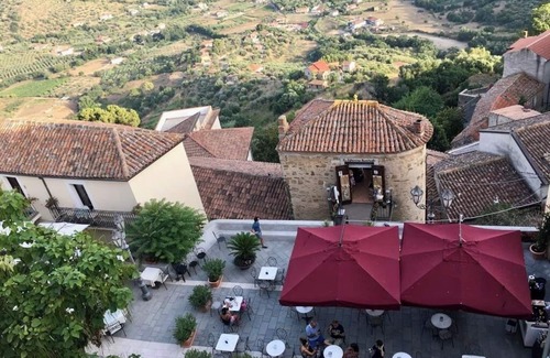Castellabate Historic Centre Apartment | Enchanting Attic Above Coastal Town with Breathtaking Views