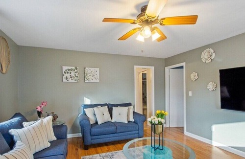 Cove - East Side - Shippan House | Whimsical Staycation - Fire Pit