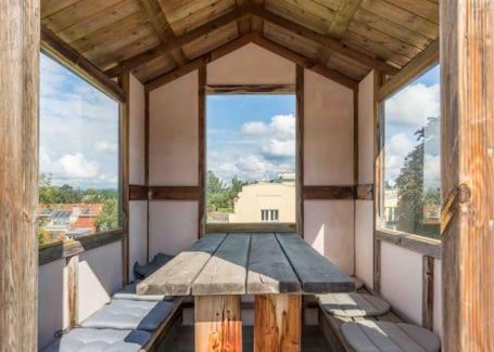 Hietzing Apartment | Elegant Two-Level Retreat with Whirlpool and Rooftop Views