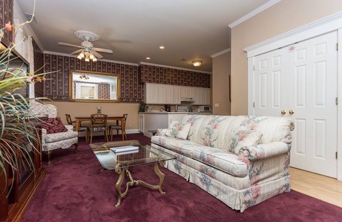Prescott Apartment | Elegant Whiskey Row Penthouse with Hot Tub & Breakfast