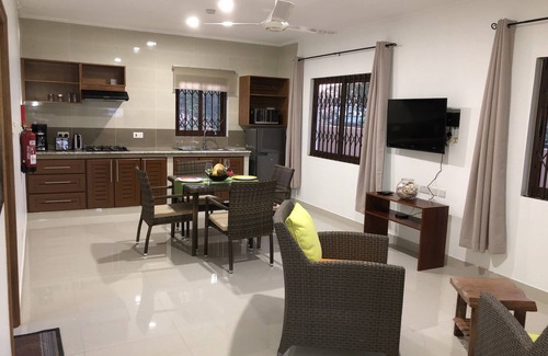 Beau Vallon Apartment | Oceanfront Bliss at Whispering Palms - Adults Only Retreat