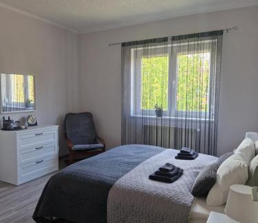 Erzsebetfalva Apartment | Kid-Friendly White House Apartman Budapest - Guest Rated 9.8