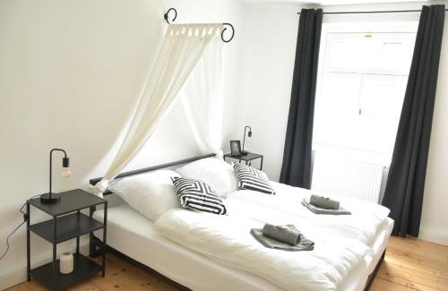 Landshut Apartment | White Midsommar: Scandi Style Hotel in Central Location
