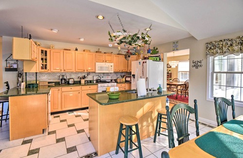 Center Ossipee House | Tranquil Ossipee Retreat with Hot Tub & Scenic Deck