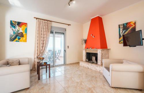 South Rhodes Apartment | Experience White Pearl Apolakkia: Oceanfront Family Getaway