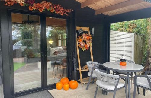Chwilog Cabin | White River Retreats luxury lodges with Private Wood Fired Hot Tub