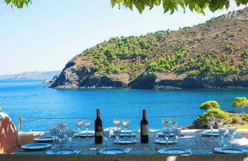 Colera Villa | White Rock Villa with breathtaking views and pool