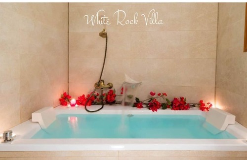 Colera Villa | White rock villa with breathtaking views and pool