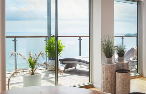 Carlyon Bay Apartment | Experience Seafront Living at White Sails Penthouse Apartment