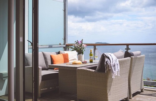 Carlyon Bay Apartment | Experience Seafront Living at White Sails Penthouse Apartment