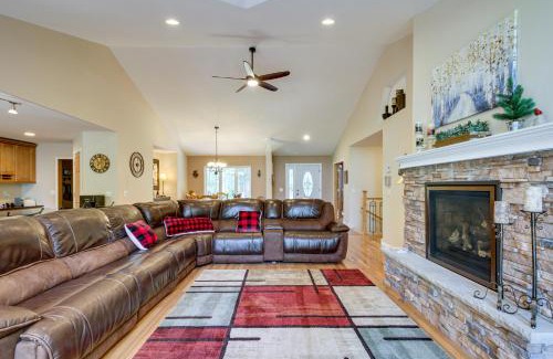 Bigfork House | White Swan Lake Home: Private Beach & Decks Await You!