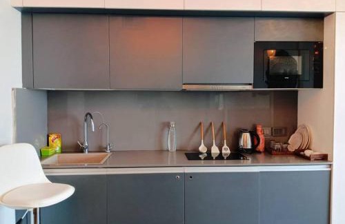 Noida Apartment | Tranquil Whiteluxe Apartment with River Views on 42nd Floor