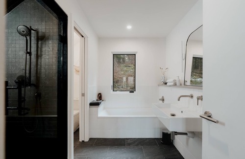 Margaretville House | Whitetail Chalet: Mountain Views & Cozy Firepit Retreat