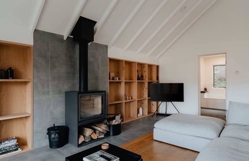 Margaretville House | Whitetail Chalet: Mountain Views & Cozy Firepit Retreat