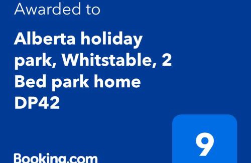 Seasalter Apartment | Cozy Whitstable 2-Bed Park Home at Alberta Holiday Park