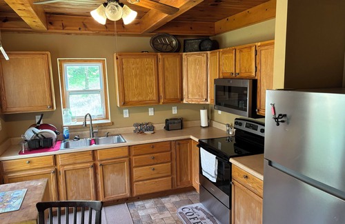 Eminence House | Secluded Getaway with Pool & Pet-Friendly Comfort