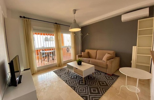 Marina de Casares Apartment | Oceanfront Wide Beach Apartment with Pool & Ocean View