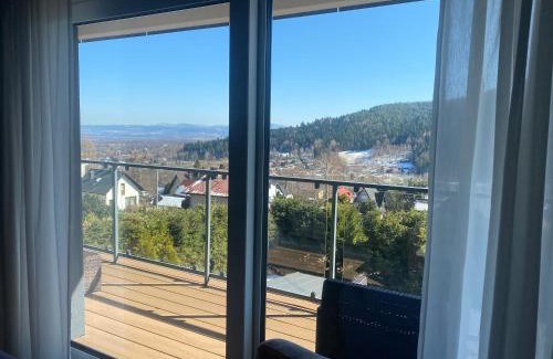 Meszna Apartment | Inviting Stay at Widokowy 9 with Ocean View & Hot Tub