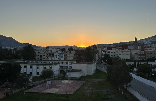 Tetouan Apartment | Indulge in Wilaya Sunset Luxe with Private Jacuzzi