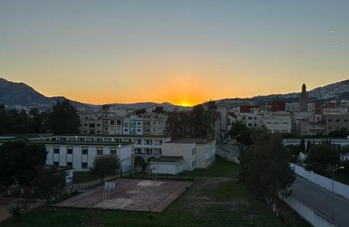 Tetouan Apartment | Indulgent Stay at Wilaya Sunset Luxe: Jacuzzi & Hamam Awaits