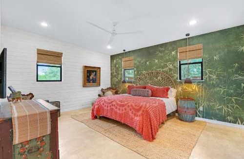 Wimberley House | Inviting Stay at Dirt Candy-Plum Wild with Family-Friendly Perks