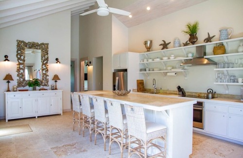 North Palmetto Point House | Oceanfront Wild Orchid 4 Bedroom Home with Kid-Friendly Kitchen