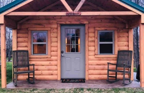 Huron Cabin | Wild Wildebeest Cabin: Steps from Safari Park Adventure!