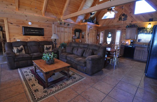 Branson Cedars Cabin | Experience Wilderness Retreat Cabin with Hot Tub & Game Room