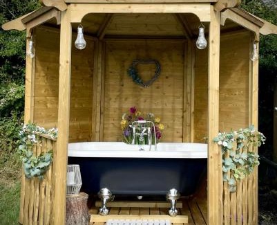Mabe House | Experience WildView: Private Glamping for Two with Outdoor Bath