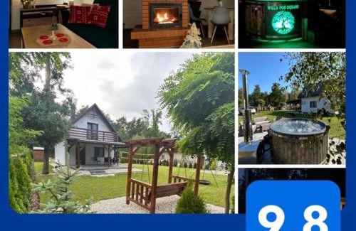 Rakow House | Pet-Friendly Retreat: Willa pod Dębami by Zalewem Chańcza