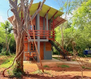 Nochchiyagama Cabin | Top-Rated Family Retreat at Wilpattu Jungle Resort
