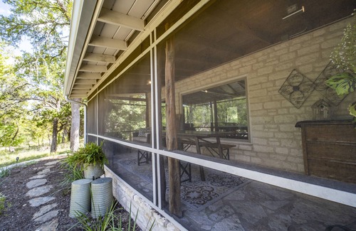Wimberley House | Idyllic Creekside Home with Game Room and Pool Access