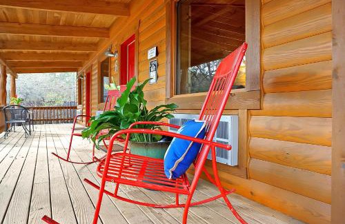 Wimberley House | Inviting Wimberley Log Cabins Resort with Pool & Family Fun