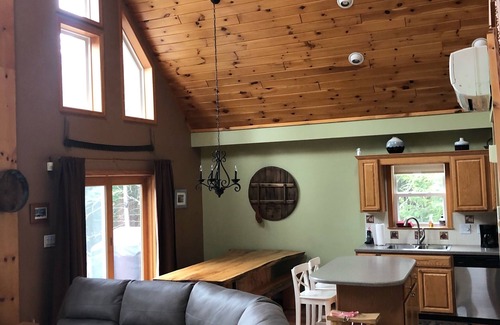 Windham House | Inviting Windham Mountain Chalet with Game Room & Treehouse