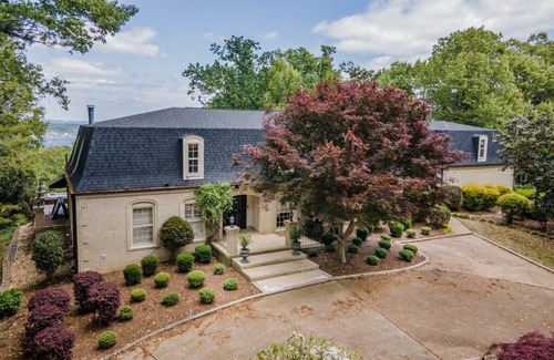 Guntersville House | Elegant Windsor Estate with Private Pool and Lake Views