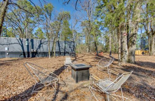 Winnsboro House | Winnsboro Tiny House with Trails, Yard Games and More!