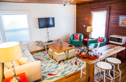 St. Augustine Beach Apartment | Experience Winston at Ruby Dog on B Street: Pet Friendly Stay