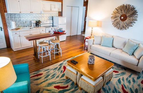 St. Augustine Beach Apartment | Experience Winston at Ruby Dog on B Street: Pet Friendly Stay