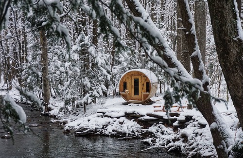 Saugerties Apartment | Winter Farm Escape: Pets, Sauna & Breathtaking Views