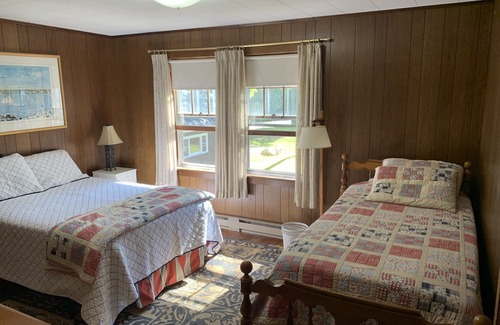 Wolfeboro Villa | Inviting Winter Harbor Lakefront Home with Ocean Views