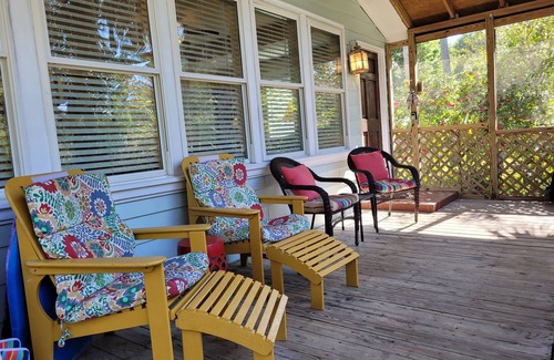 Folly Beach House | Folly's Best Kept Secret: Steps to the Beach & Ocean Views