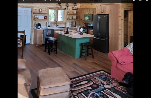 Markville House | Idyllic Webster Wisconsin Lakehome Amid Pine Trees