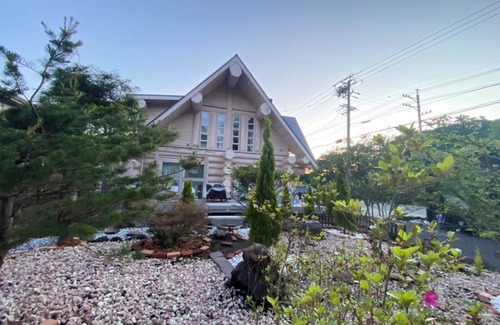 Kitasaku-gun Villa | Cozy Retreat with Sauna & Wood Stove, Minutes from Outlet