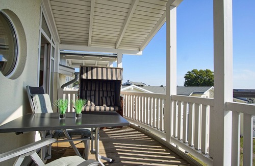 Gohren Apartment | Sea View Apartment 40: Balcony, Pool & Top Guest Rating