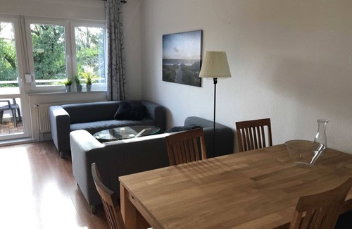 Center Apartment | Cozy Retreat at Wohnen am Wanderweg with Pet-Friendly Amenities