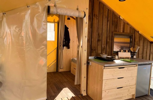 Chisseaux House | Wohnmobilhütte (10 m² - 1 Schlafzimmer) für 4 Personen