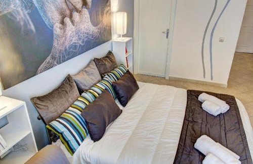 Porticato Apartment | Modern Naxos Apartment with Large Balcony & Family-Friendly