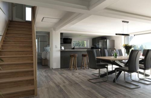 Buchenberg Apartment | Panoramic View Apartment with Hot Tub & Family Amenities