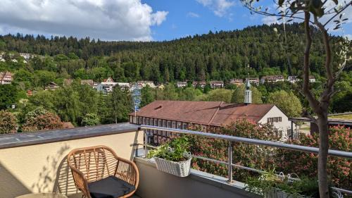 Bad Liebenzell Apartment | WOLKENFREI: Feel at Home with Oceanfront Spa Amenities